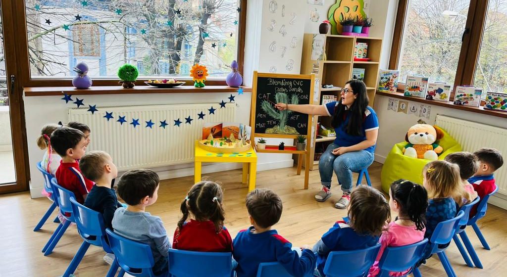 Invatarea limbii engleza la gradinita Pick Me Kindergarten