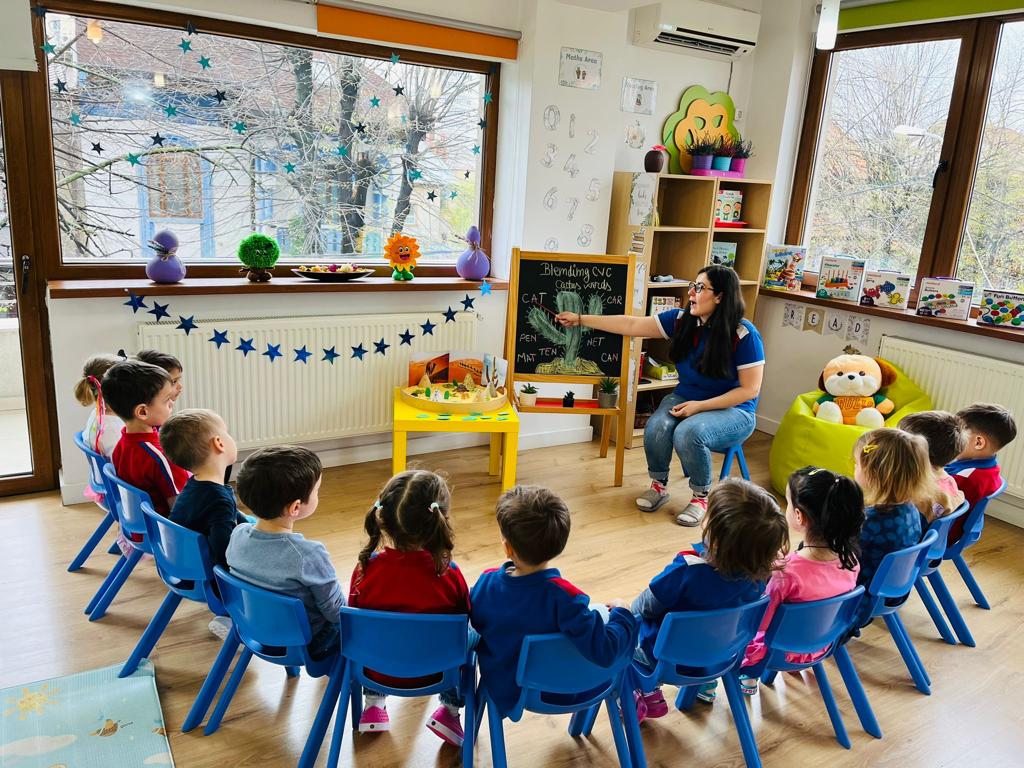 Invatarea limbii engleza la gradinita Pick Me Kindergarten