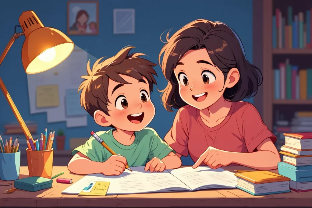 Modalitatea in care Scoala Gimnaziala Pick Me Academy si parintii ajuta copii la materiile dificile